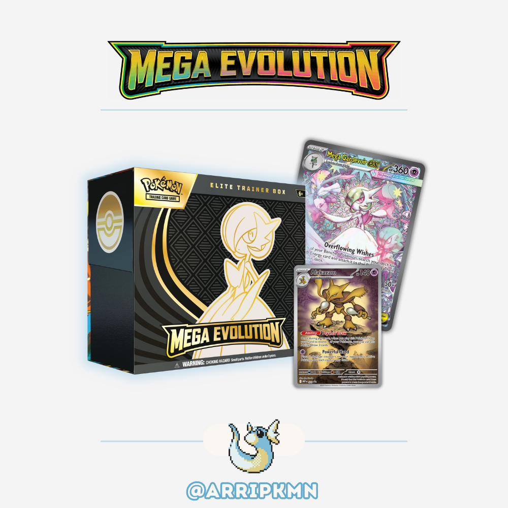 Pokémon Mega Evolution - Elite Trainer Box [Gardevoir]