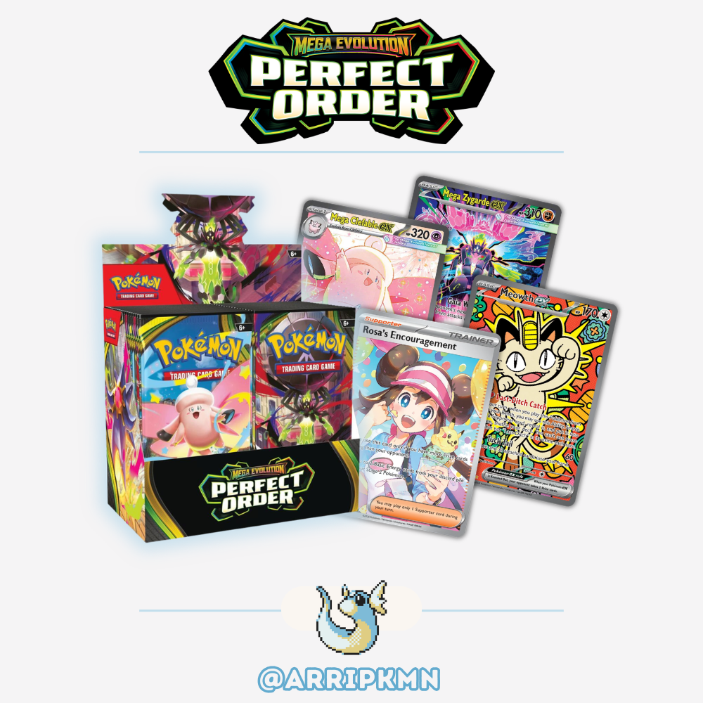 Pokémon Mega Evolution Perfect Order - Booster Box