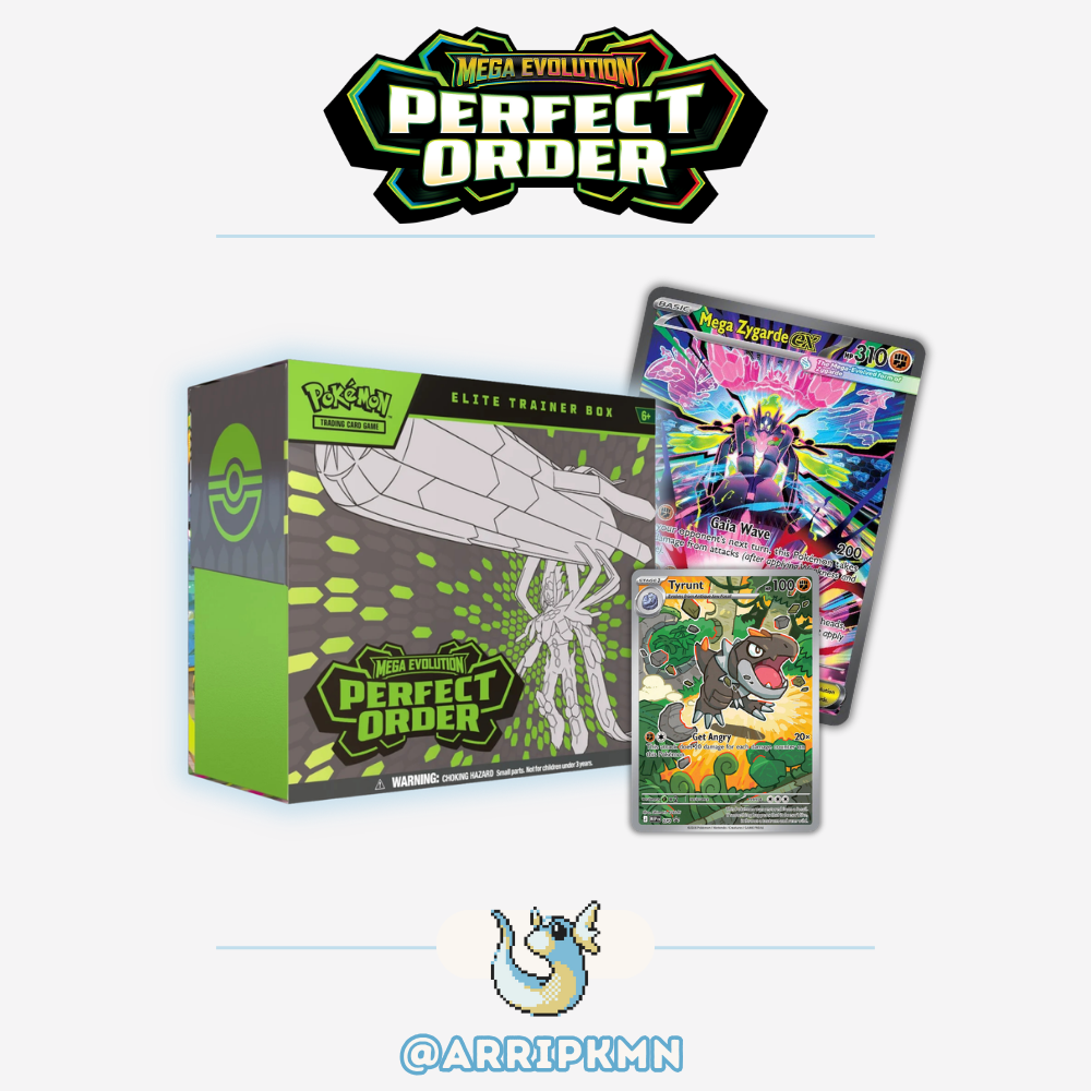 Pokémon Mega Evolution Perfect Order - Elite Trainer Box