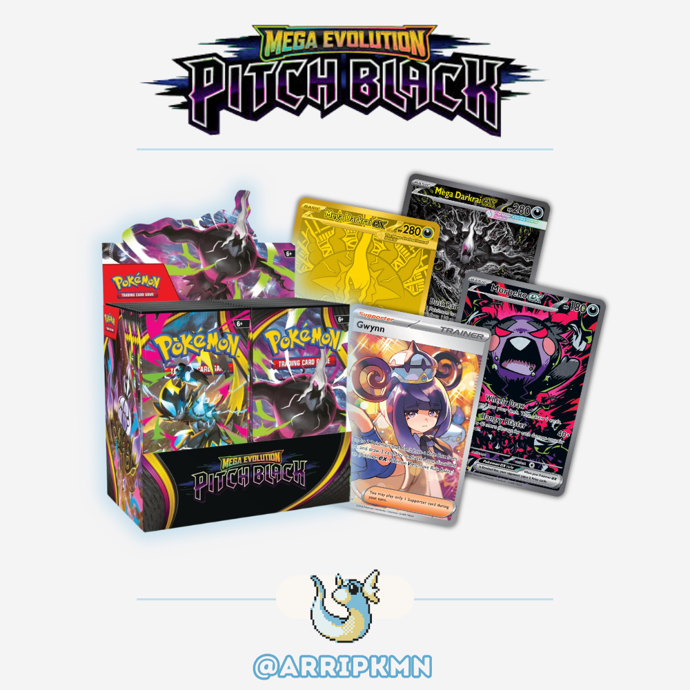 Pokémon Mega Evolution Pitch Black - Booster Box