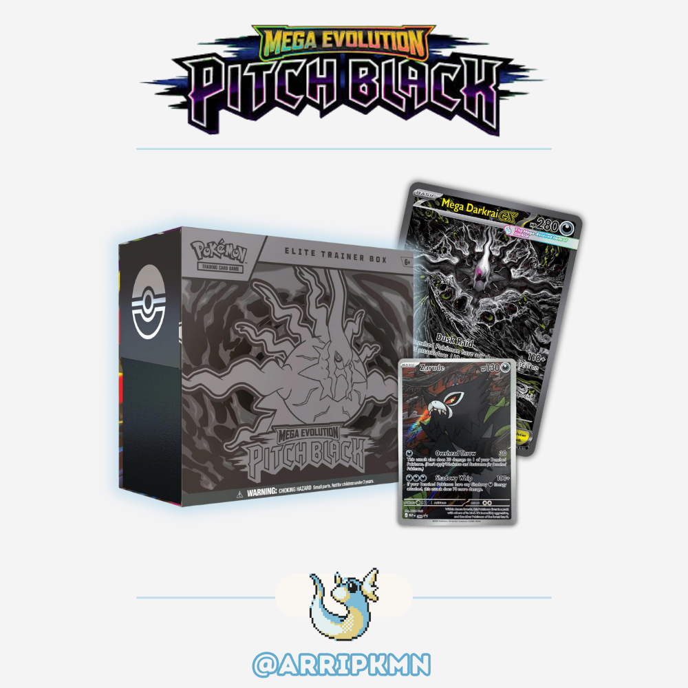 Pokémon Mega Evolution Pitch Black - Elite Trainer Box