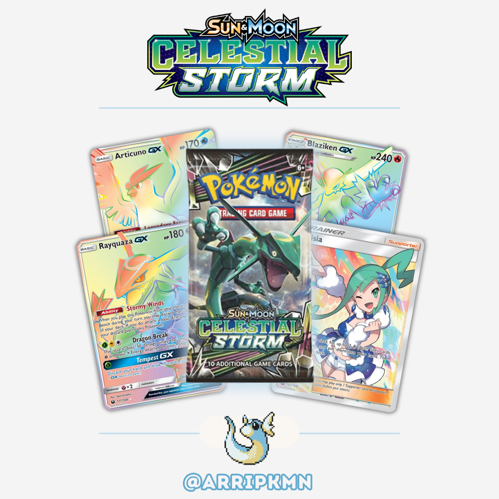 Pokémon Sun & Moon Celestial Storm - Booster Pack