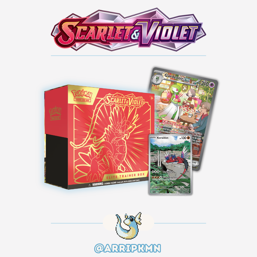 Pokémon Scarlet & Violet - Elite Trainer Box [Koraidon]