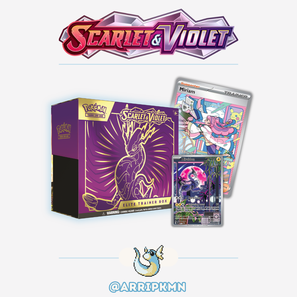 Pokémon Scarlet & Violet - Elite Trainer Box [Miraidon]