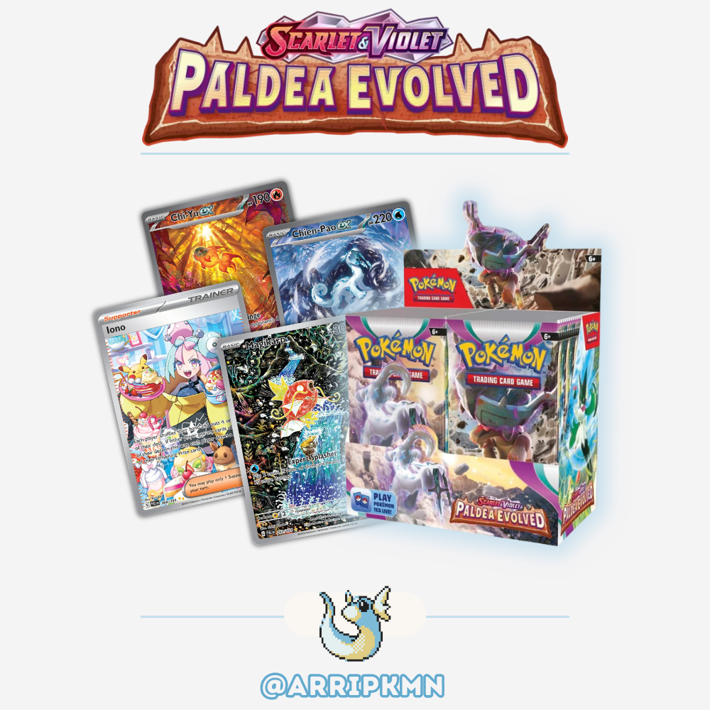 Pokémon Scarlet & Violet Paldea Evolved - Booster Box