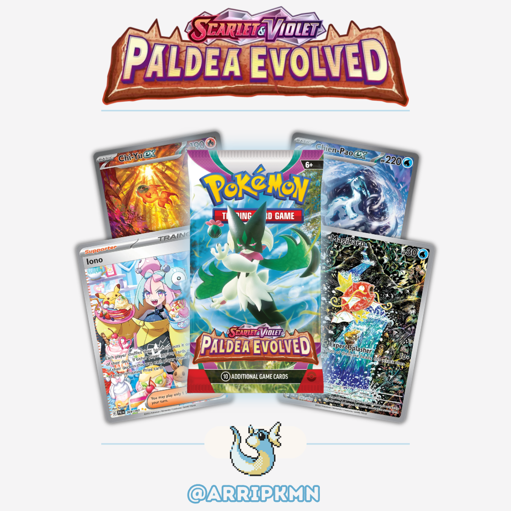Pokémon Scarlet & Violet Paldea Evolved - Booster Pack