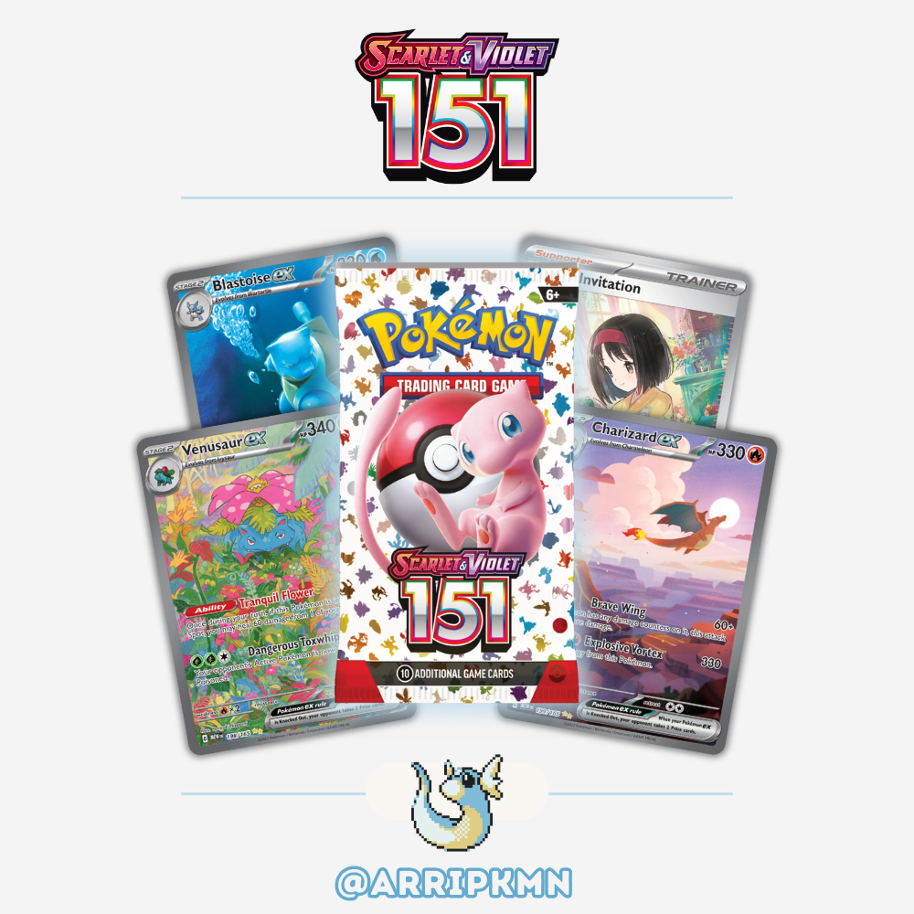 Pokémon Scarlet & Violet 151 - Booster Pack