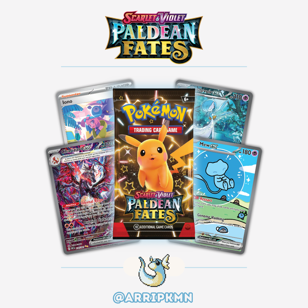 Pokémon Scarlet & Violet Paldean Fates - Booster Pack