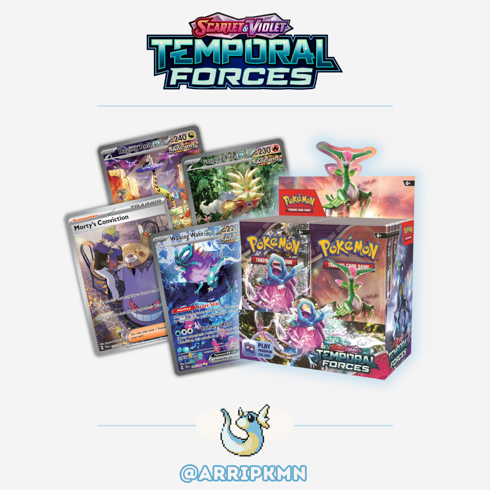 Pokémon Scarlet & Violet Temporal Forces - Booster Box