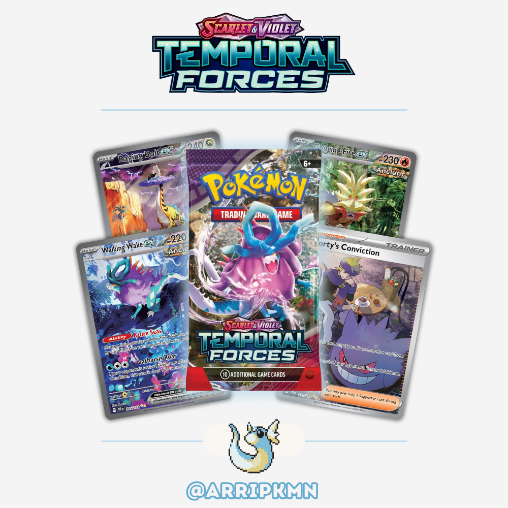 Pokémon Scarlet & Violet Temporal Forces - Booster Pack