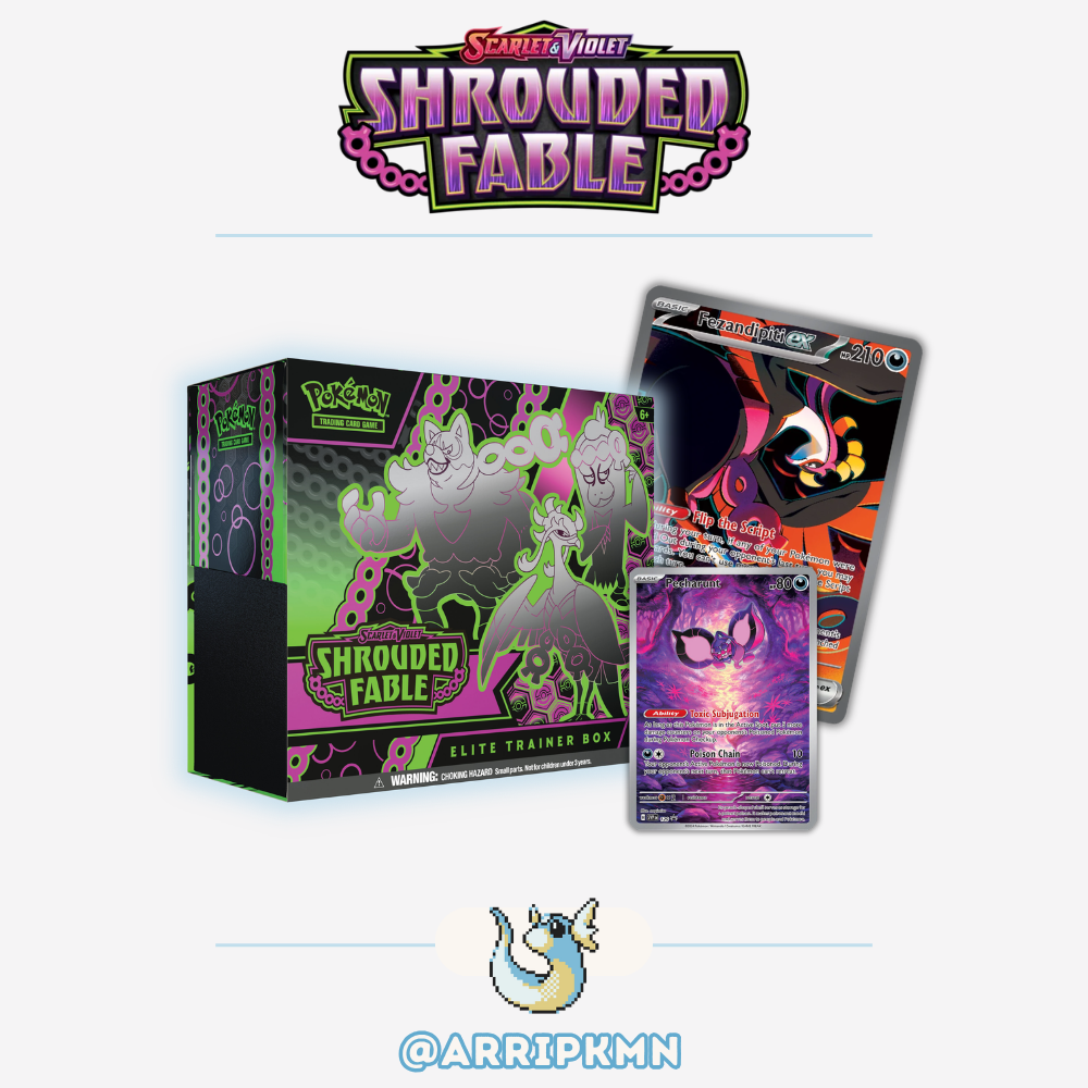 Pokémon Scarlet & Violet Shrouded Fable - Elite Trainer Box