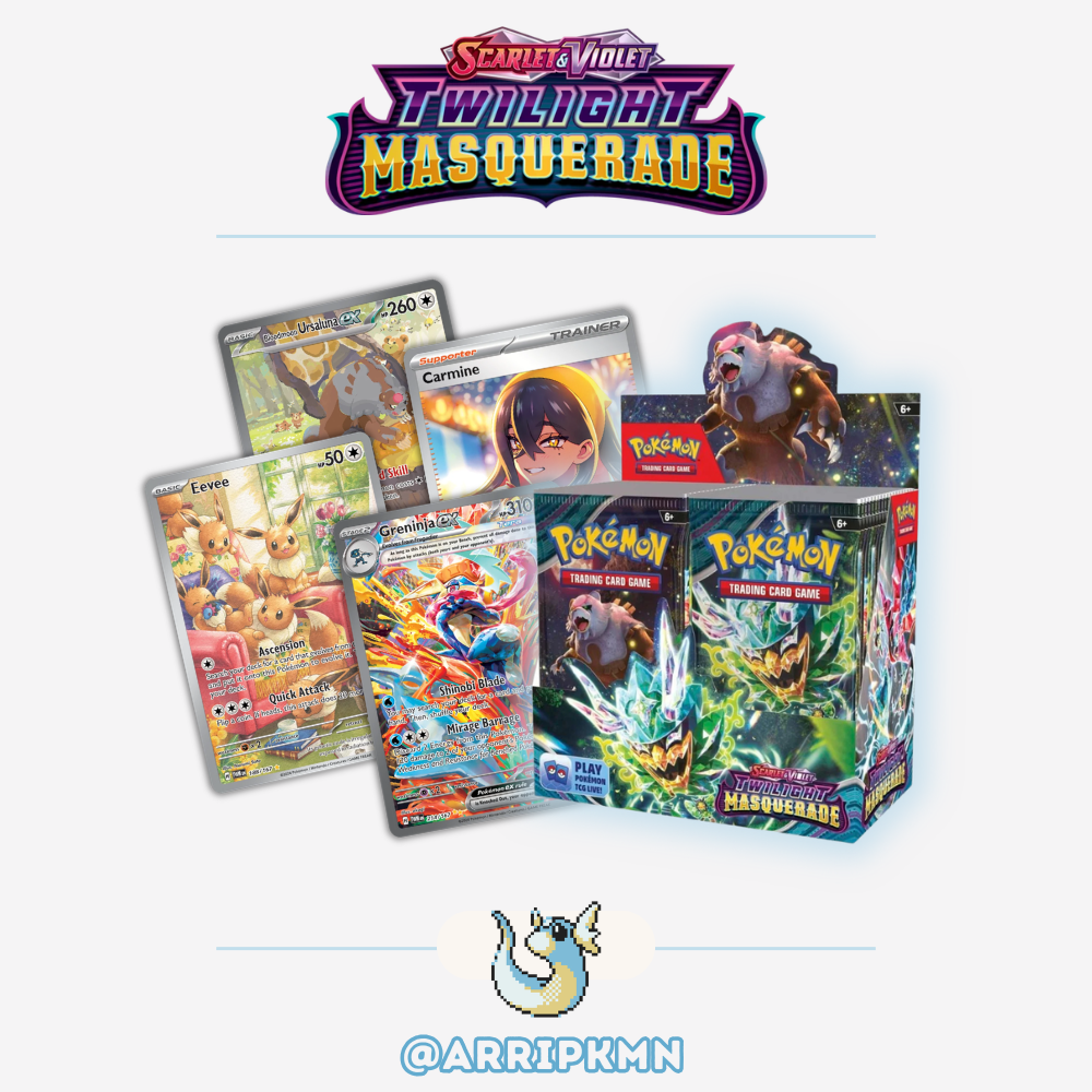 Pokémon Scarlet & Violet Twilight Masquerade - Booster Box