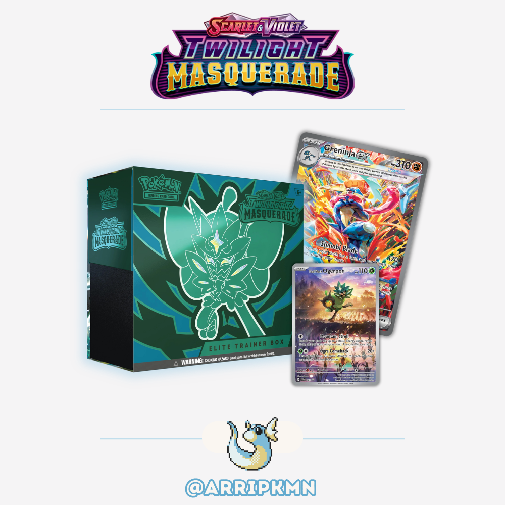 Pokémon Scarlet & Violet Twilight Masquerade - Elite Trainer Box