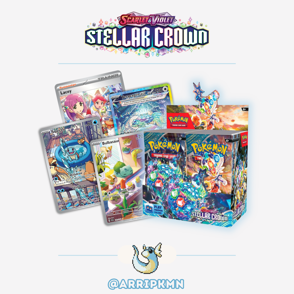 Pokémon Scarlet & Violet Stellar Crown - Booster Box