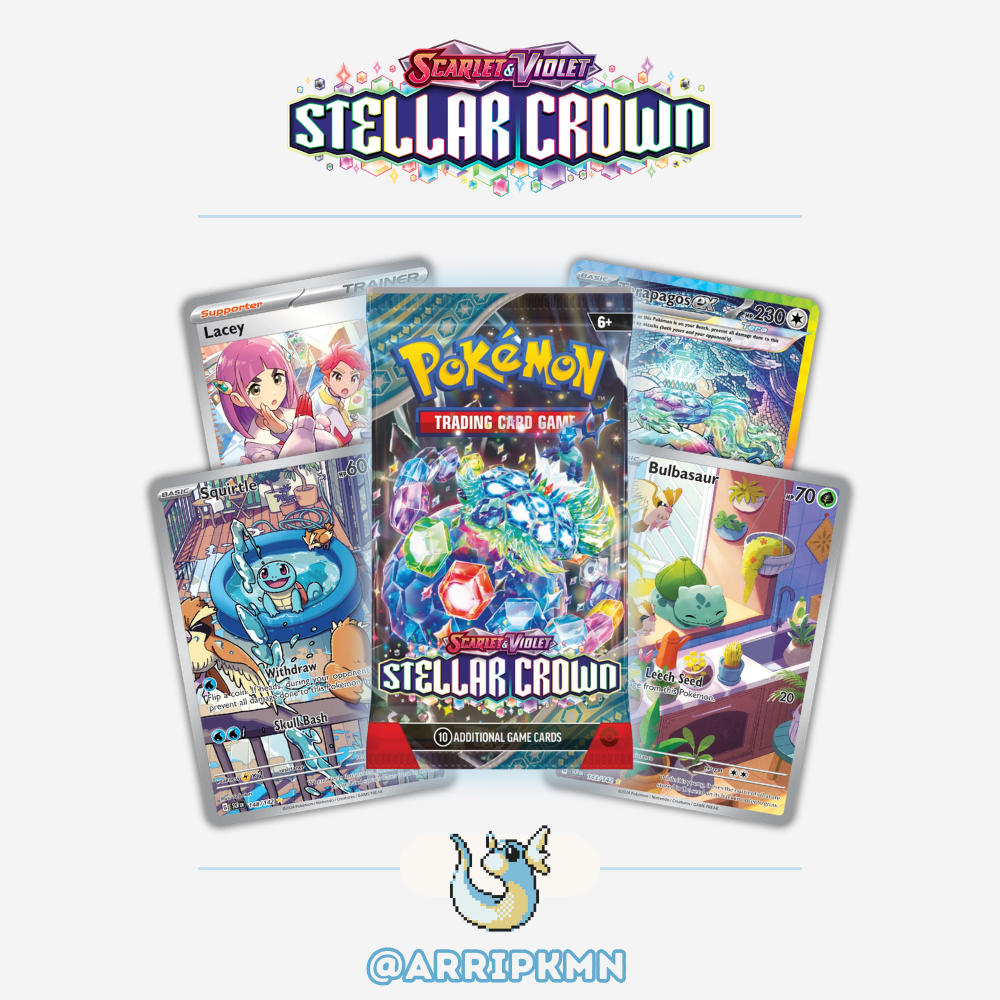 Pokémon Scarlet & Violet Stellar Crown - Booster Pack