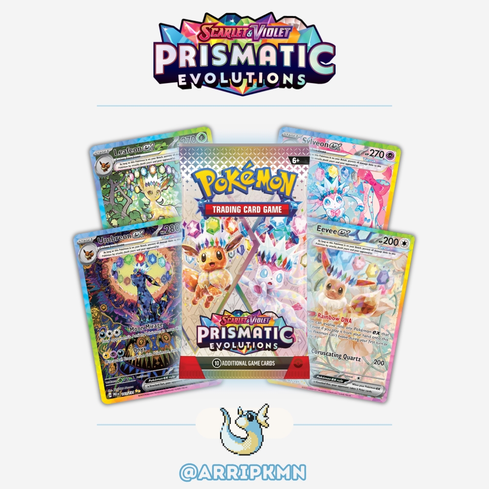 Pokémon Scarlet & Violet Prismatic Evolutions - Booster Pack