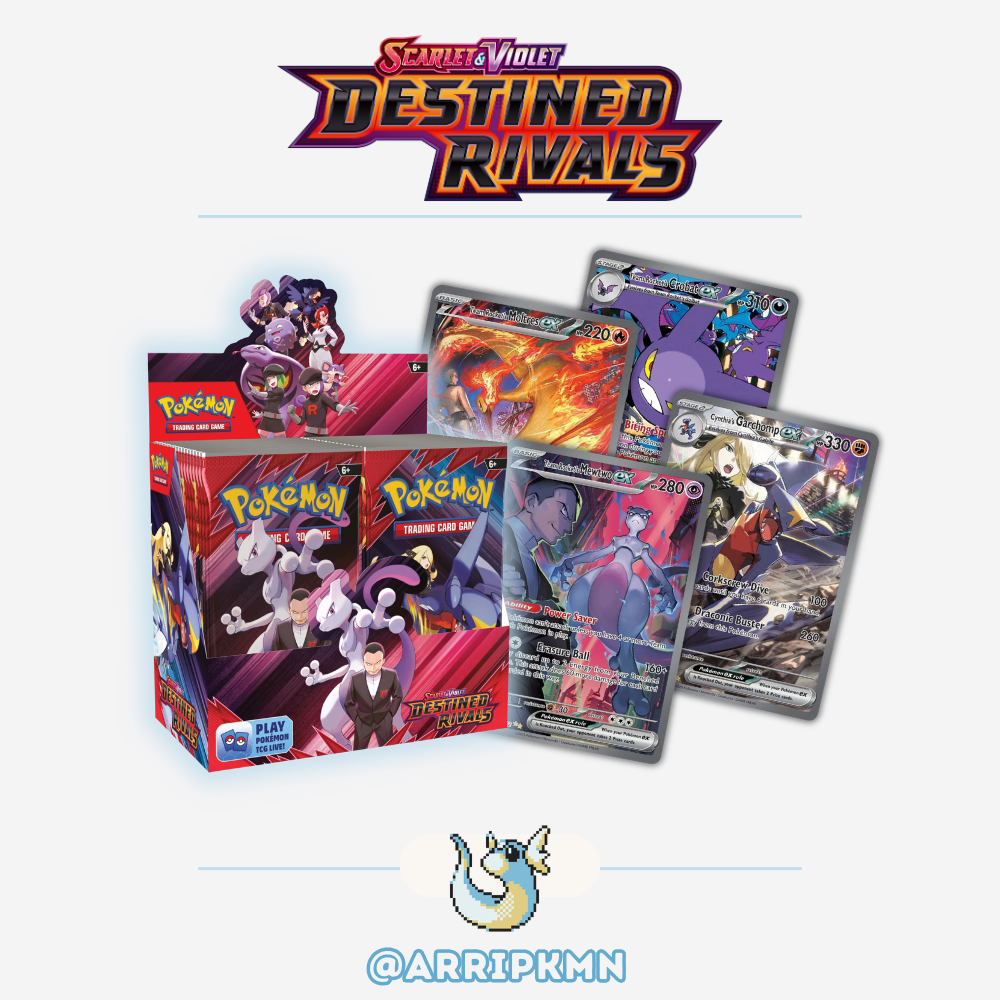 Pokémon Scarlet & Violet Destined Rivals - Booster Box