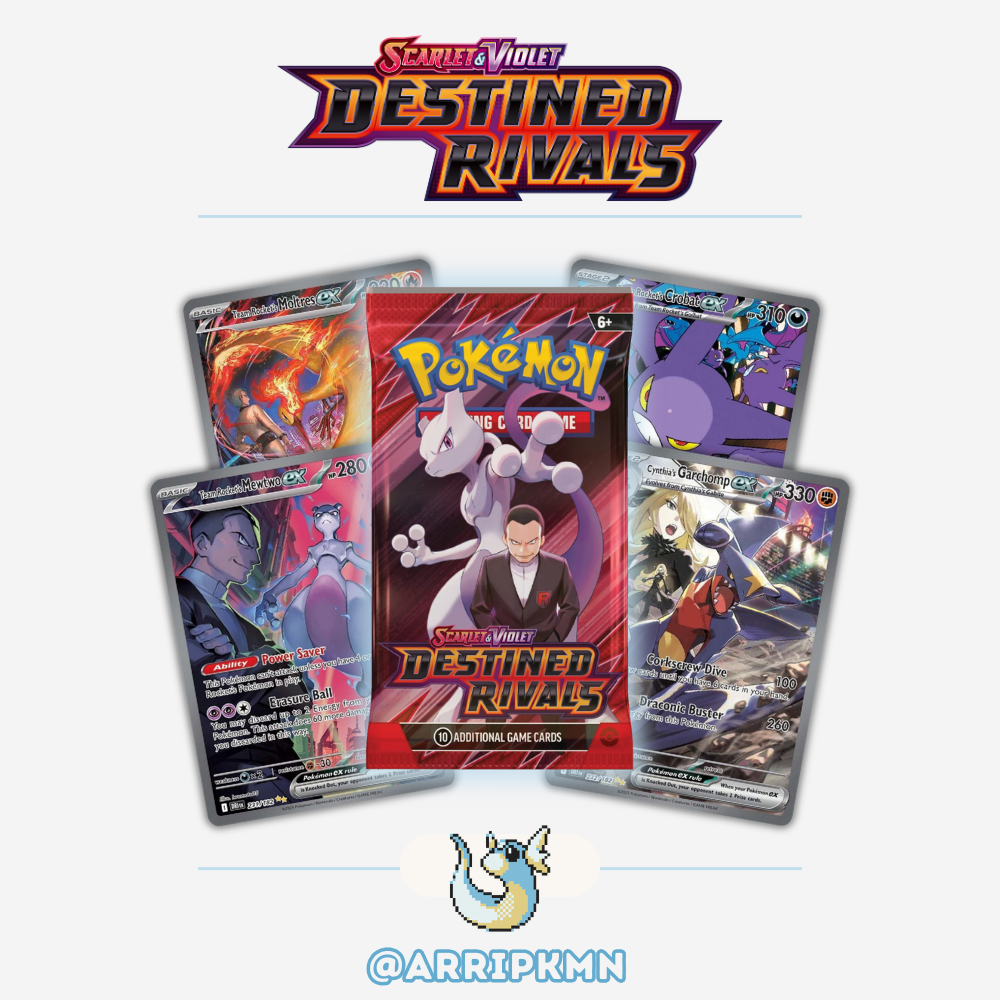 Pokémon Scarlet & Violet Destined Rivals - Booster Pack