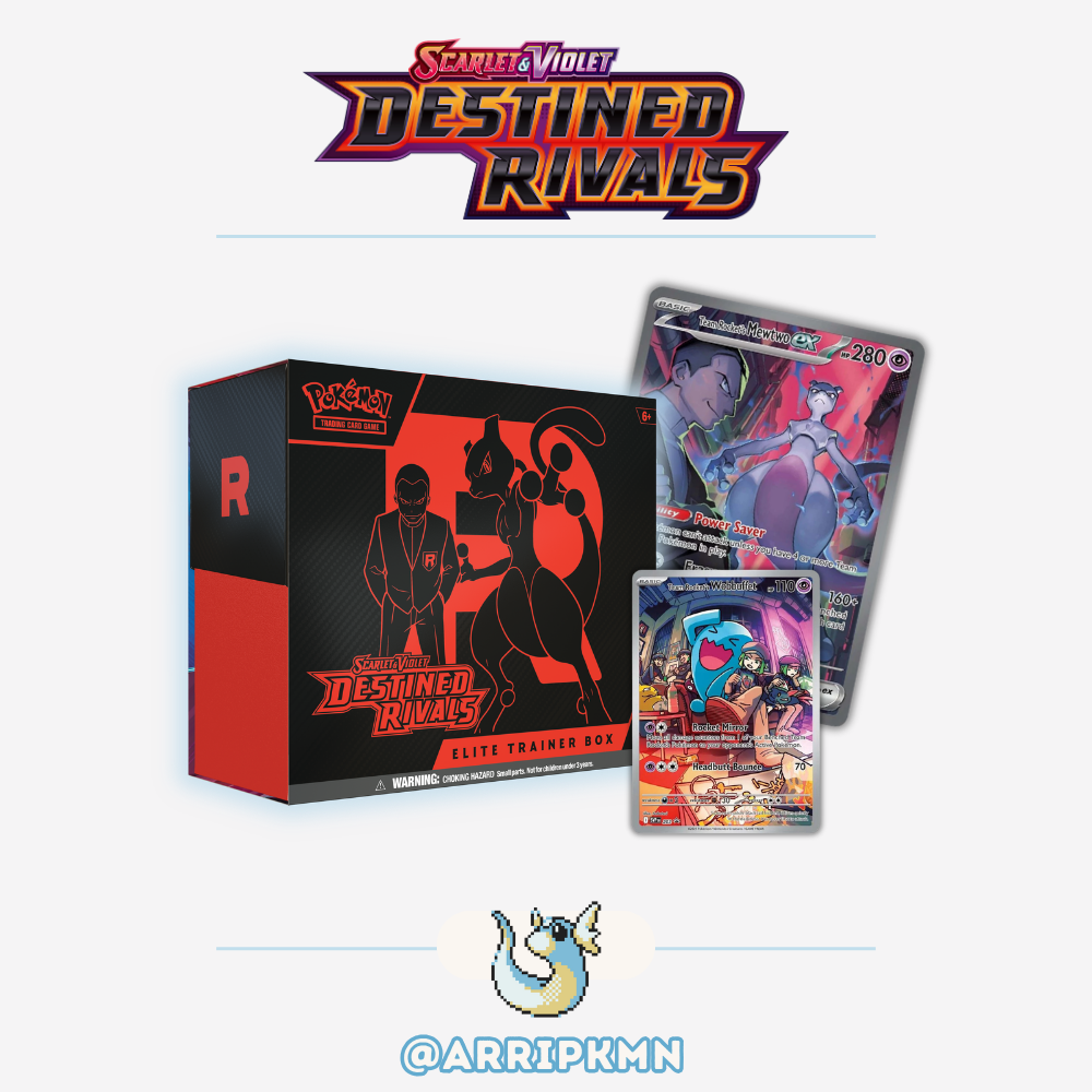 Pokémon Scarlet & Violet Destined Rivals - Elite Trainer Box