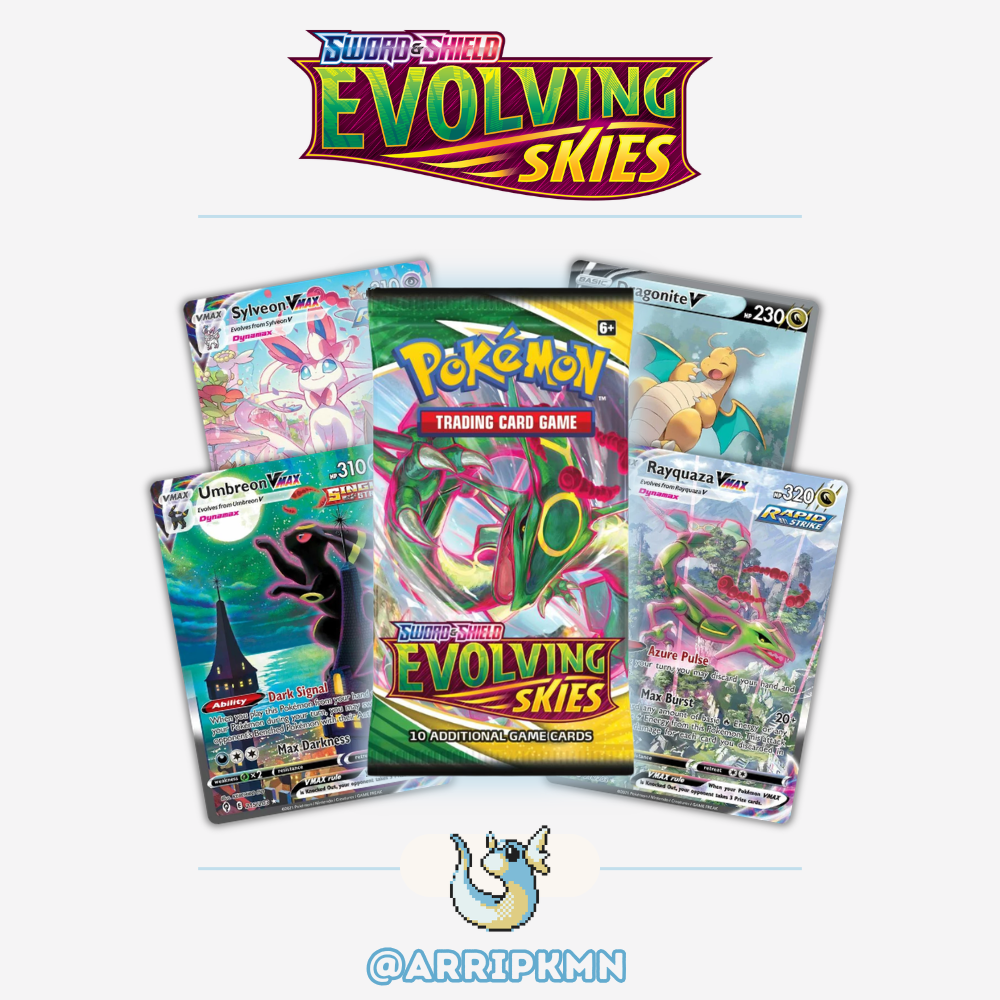 Pokémon Sword & Shield Evolving Skies - Booster Pack