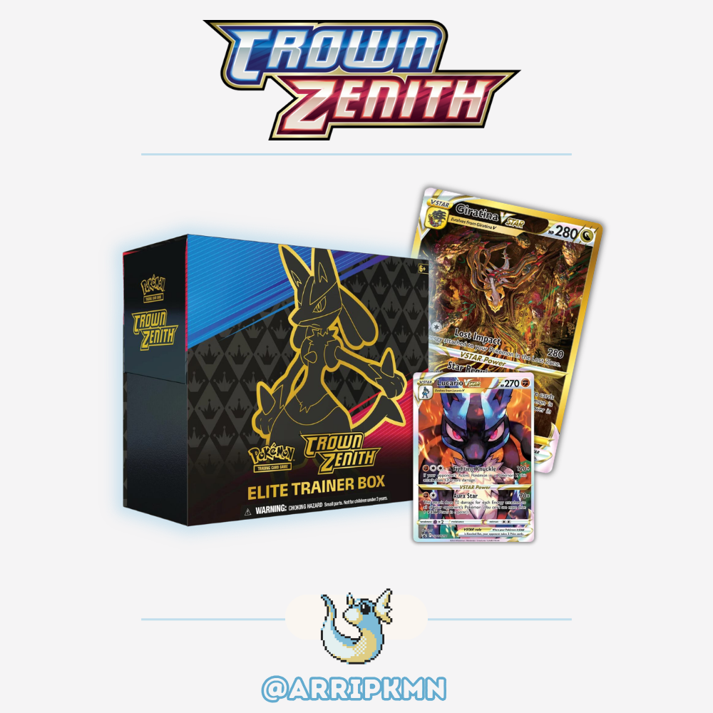 Pokémon Crown Zenith - Elite Trainer Box
