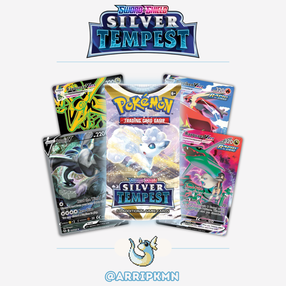 Pokémon Sword & Shield Silver Tempest - Booster Pack